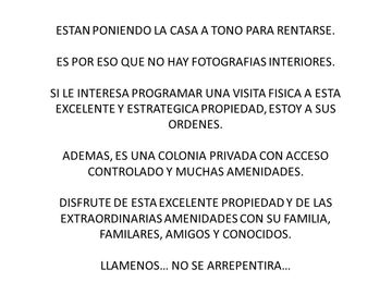 Casa Renta Privadas Portal de Cumbres Monterrey Amenidades