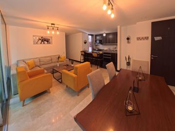 Apartamento Amoblado en Arriendo en Aguacatala, Poblado Medellin Antioquia