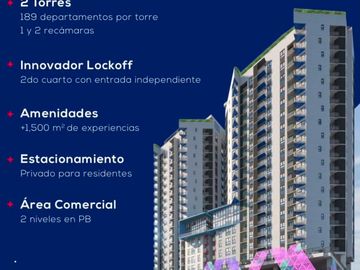 DEPARTAMENTO LOCK OFF EN VENTA EN TORRE CONSTELLA