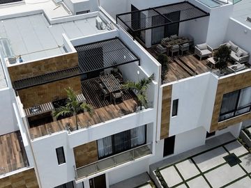 Casas nuevas en Los Robles II, Zibatá, Querétaro | 3 recámaras, roof garden y Casa Club con pádel techado, spa, alberca y más, desde $4,500,000