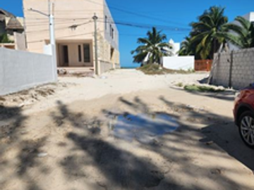 Terreno en venta en San Benito Yucatán (segunda fila en playa)