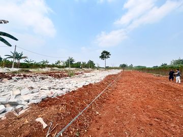 Tanah Citayam Bebas Banjir Dalam Perumahan - SHM 1Jtan/m - Fasum Jalan 11 Meter - 15 Menit Stasiun Citayam