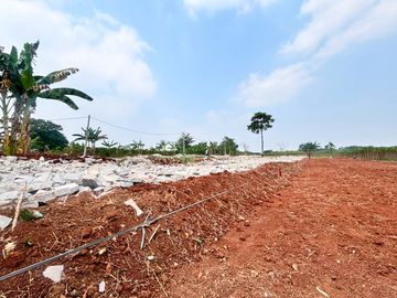 Tanah Citayam Bebas Banjir Dalam Perumahan - SHM 1Jtan/m - Fasum Jalan 11 Meter - 15 Menit Stasiun Citayam