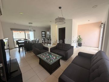 Casa amueblada en renta con 3 Hab, 3 Baños en el Mirador, Queretaro, Mexico.