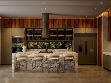 Casa con alberca privada, doble altura, casa club, Yucatán Country Club, en venta