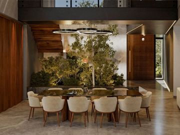 Casa con alberca privada, doble altura, casa club, Yucatán Country Club, en venta