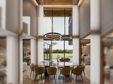Casa con alberca privada, doble altura, casa club, Yucatán Country Club, en venta