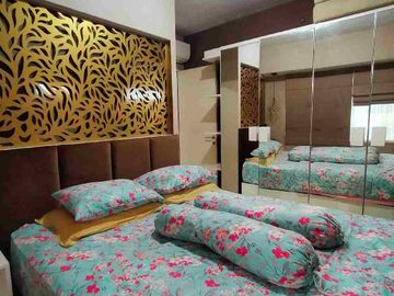 Disewakan tipe 3 bed furnish, Apartemen The Springlake, Tower Caldesia, Summarecon Bekasi.