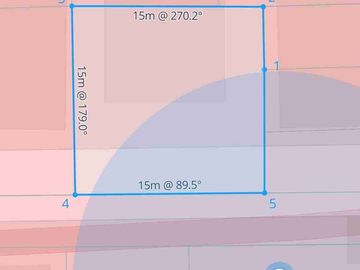 Jual Rumah Hitung Harga Tanah Saja Luas 2.3are/230meter Lokasi Jl Semer Kerobokan dekat Umalas/ Petitenget area Investasi strategis. wd