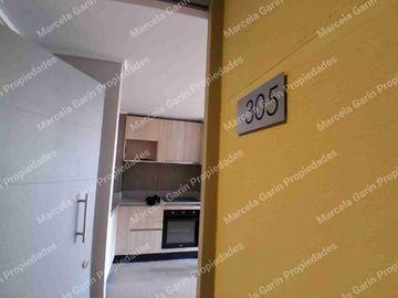 Arriendo departamento amoblado con estacionamiento y bodega paradero 14 de Vicuña Mackenna