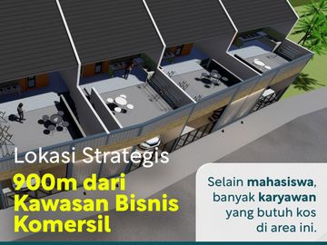 Rumah Kost Dan Minimarket Harga BU Lokasi Strategis