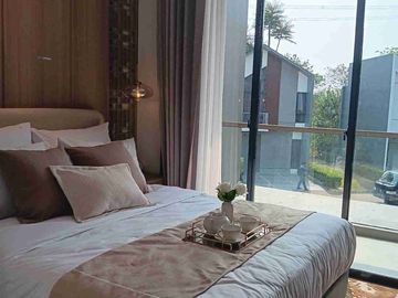 Harga Perdana Rumah Baru Cluster Cresta Harapan Indah 2 lantai bisa KPR