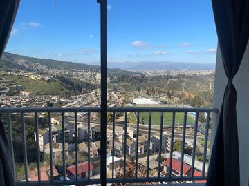 Acogedor Depto 2D/1B Piso 18 Vista panorámica Villa Dulce, Viña del Mar