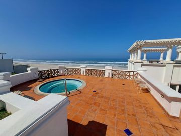 Departamento amueblado en renta area  de San Antonio del Mar en Playa Blanca