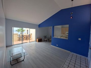 Departamento amueblado en renta area  de San Antonio del Mar en Playa Blanca