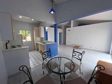 Departamento amueblado en renta area  de San Antonio del Mar en Playa Blanca