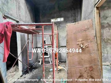 Di jual rumah baru minimalis lantai 1 dan masih proses tahap pembangunan -+ 85% di buana raya Denpasar