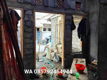 Di jual rumah baru minimalis lantai 1 dan masih proses tahap pembangunan -+ 85% di buana raya Denpasar