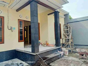 Di jual rumah baru minimalis lantai 1 dan masih proses tahap pembangunan -+ 85% di buana raya Denpasar