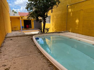 CASA AMUEBLADA, 3 RECÁMARAS Y PANELES SOLARES, CENTRO MÉRIDA