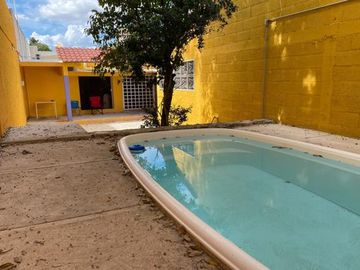 CASA AMUEBLADA, 3 RECÁMARAS Y PANELES SOLARES, CENTRO MÉRIDA