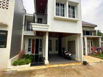 Jual Rumah Baru Siap Huni Cluster Di Tanah Baru Beji Kota Depok Akses Jalan 2 Mobil