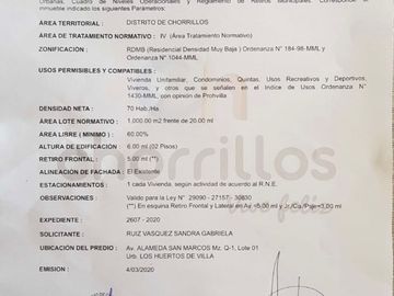 ALQUILER DE LOCAL INDUSTRIAL 2650 M2 EN CHORRILLOS