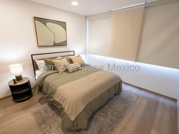 Departamento en renta con muebles, 71m2, 2 recamaras, 2 baños, San Rafael, Cuauhtemoc, Ciudad de México
