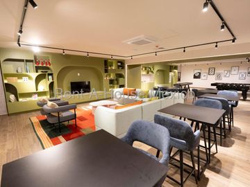 Departamento en renta con muebles, 71m2, 2 recamaras, 2 baños, San Rafael, Cuauhtemoc, Ciudad de México