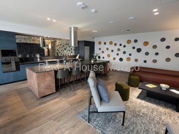 Departamento en renta con muebles, 71m2, 2 recamaras, 2 baños, San Rafael, Cuauhtemoc, Ciudad de México