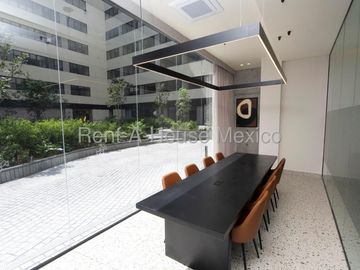 Departamento en renta con muebles, 71m2, 2 recamaras, 2 baños, San Rafael, Cuauhtemoc, Ciudad de México