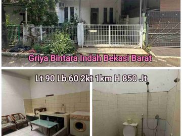 Griya Bintara Indah Dkt Stasiun Cakung dan Pintu Tol Bintara