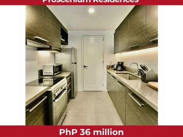 FOR SALE | PROSCENIUM RESIDENCES | FULLY FURNISHED 2-BR WITH PARKING | PhP 36M