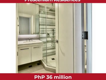 FOR SALE | PROSCENIUM RESIDENCES | FULLY FURNISHED 2-BR WITH PARKING | PhP 36M