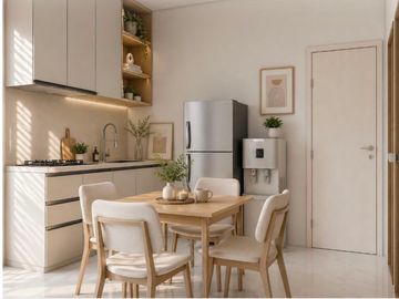 2BR furnish interior baru Apt.Mediterania garden res1 Tanjung Duren