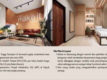 Rumah Kost Full Furnished Bisa Jalan Kaki ke UII