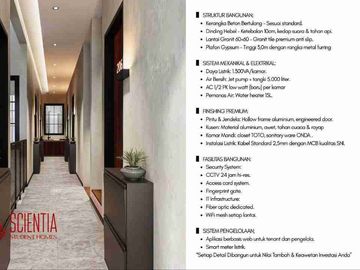 Rumah Kost Full Furnished Bisa Jalan Kaki ke UII