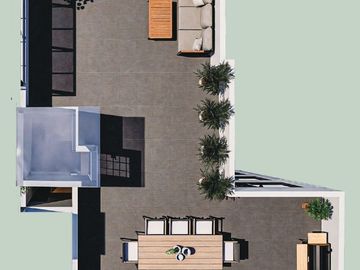 DEPARTAMENTO TIPO P.H EN LA COLONIA NÁPOLES, BENITO JUÁREZ, CDMX.
