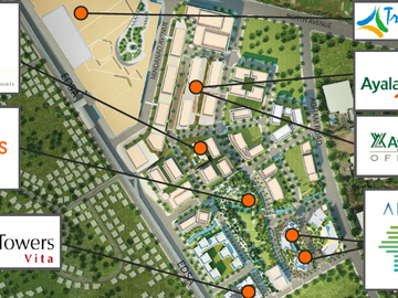 Studio unit for sale in Orean Place at Vertis North by Ayala Alveo Land near UP, Trinoma, SM, St Lukes Hospital and Ayala Malls