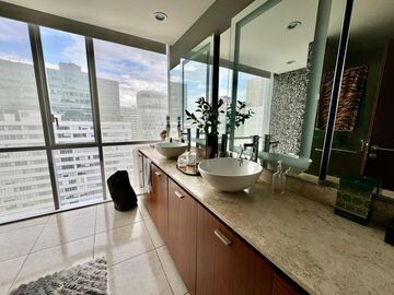 Penthouse de 400 m2 en renta, amueblado, Nuevo Polanco, Carso