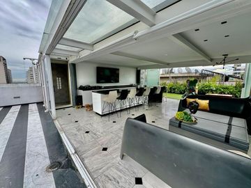 Penthouse de 400 m2 en renta, amueblado, Nuevo Polanco, Carso