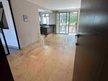 Rento Departamento con terraza y 3 balcones Narvarte, cdmx