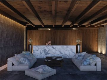 Estudio amueblado con historial de rentas vacacionales, spa, rooftop con alberca infinity, Art walk, cine al aire libre, en avenida Cobá, Tulum en ven