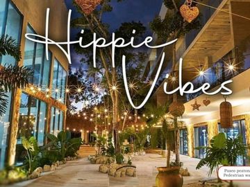 Estudio amueblado con historial de rentas vacacionales, spa, rooftop con alberca infinity, Art walk, cine al aire libre, en avenida Cobá, Tulum en ven