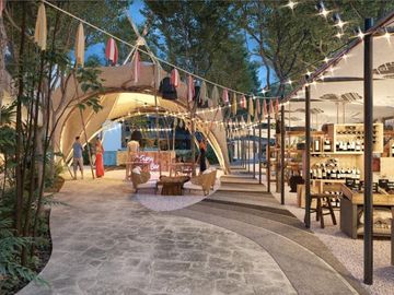 Estudio amueblado con historial de rentas vacacionales, spa, rooftop con alberca infinity, Art walk, cine al aire libre, en avenida Cobá, Tulum en ven