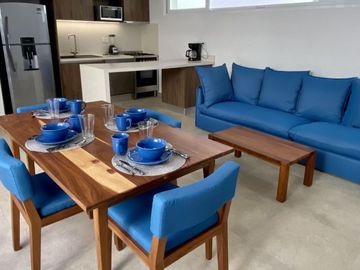 Penthouse con terraza privada, jacuzzi en rooftop, en residencial privado, venta