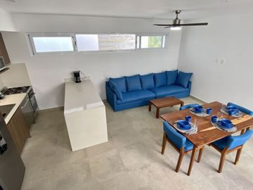 Penthouse con terraza privada, jacuzzi en rooftop, en residencial privado, venta