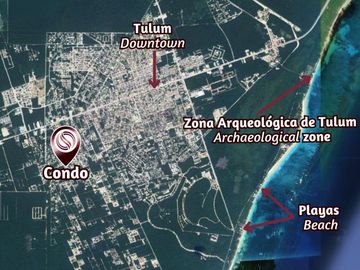 Estudio amueblado, con alberca 360, en venta con reducción de precio, Veleta, Tulum