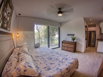 Estudio amueblado, con alberca 360, en venta con reducción de precio, Veleta, Tulum