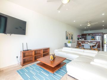 Penthouse frente al mar en venta, roof garden,  Akumal, Quintana Roo